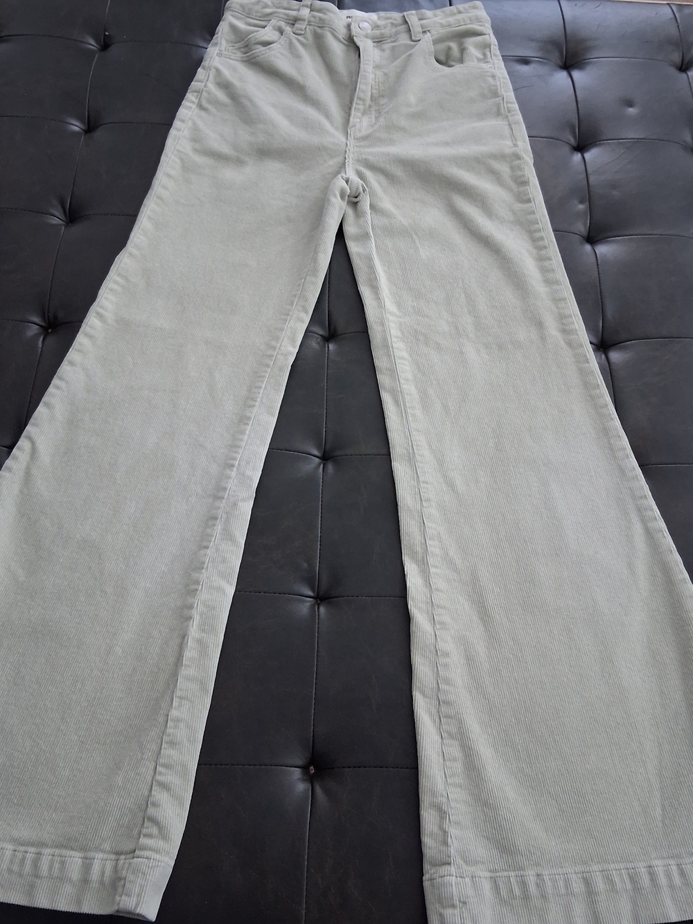 ROLLA'S Eastcoast High Waist Flared Jeans in Beige 29 90's
